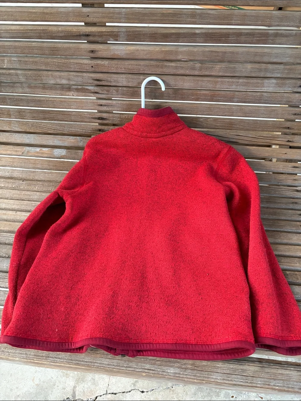 Patagonia Kids Red Full-Zip Fleece Jacket